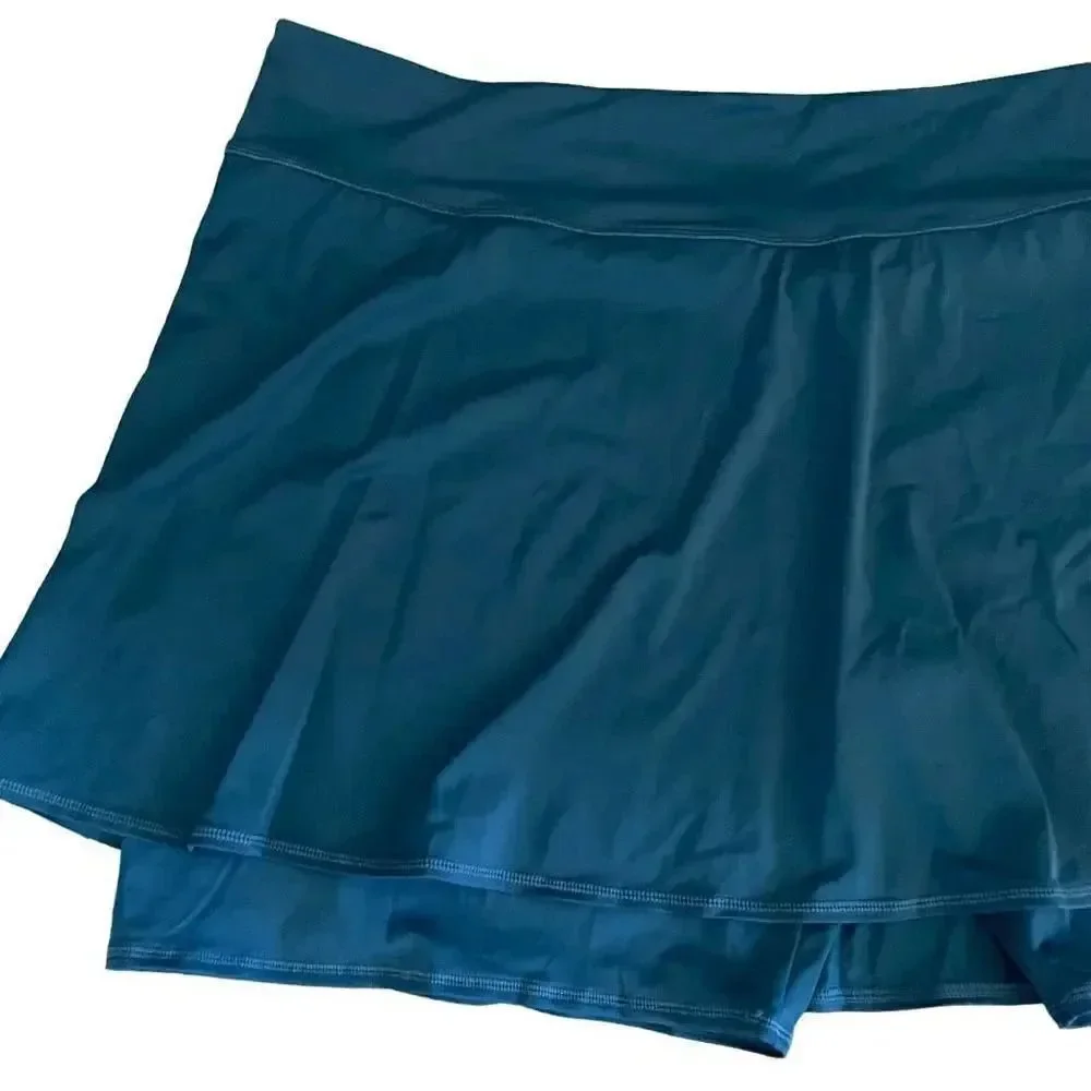 zuda teal bermuda